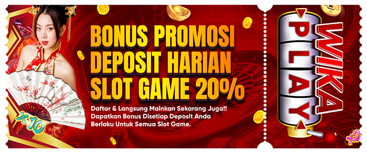 BONUS DEPOSIT SLOT GAMES 20%